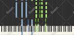 make synthesia piano tutorial video with midi
