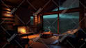 create cozy ambient rain videos for youtube