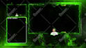 design custom animated twitch overlay, stream logo, obs, kick streamer package