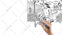 create a professional doodle explainer video animation