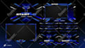design cool animated stream overlay, facecam, screens for twitch