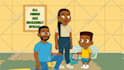 create 2d cartoon character animation of yourself or mascot