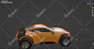 create a realistic 3d car model for games and 3d printing