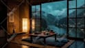 create cozy ambient relaxing rain video for youtube channel