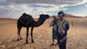 create a happy birthday video from the sahara desert