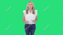 record your professional green screen spokesperson video