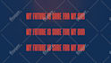 create an animated lyric video