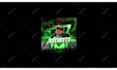 create short glitch logo reveal