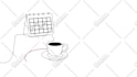 do colorful continuous line art animation explainer videos