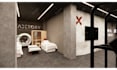design your commercial gym or fitness facility interior with realistic 3d render