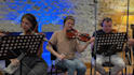 record live strings section in professional studio