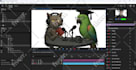 make a 2d cartoon animation video