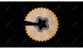 create a 3d rotating logo animation 360 seamless loop