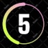transparency countdown pack for workout, gym, yoga videos