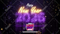 create new year greeting countdown logo animation videos