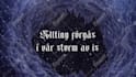 create a lyric video for brutal extreme metal death black doom