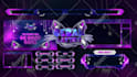 design custom animated twitch overlay package for your stream