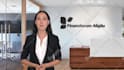 create a professional spokesperson video in german