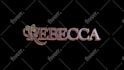3d  logo rotating and text rotating animation perfect loop