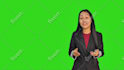 be your spokesperson on a green screen