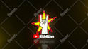 reveal your logo with a shocking laser intro, outro video animation