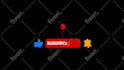 make an animated youtube subscribe button