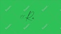 create a handwritten signature animation and intro