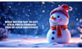 put your logo text in christmas greeting video 3