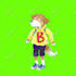 create a professional 2d digital character design