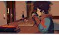 make pixel art scene or background