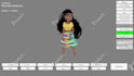 design and rigging 3d vtuber character modeling for vroid vrchat vrm in blender