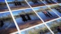create mosaic photo reveal video