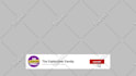 create a catchy animated youtube subscribe bell button