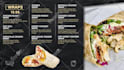design digital menu, digital menu board or animated  menu