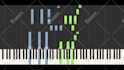 make synthesia piano tutorial video with midi