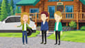 create 2d animated cartoon stories and explain ad video