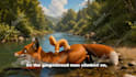 create a 3d animated video for a children storybook