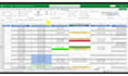 work in excel and google sheet, formulas, graphics and dynamic tables
