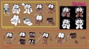 create an undertale inspired pixel art sprite and animate it