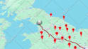 create a travel route map animation video