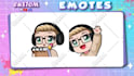 create stunning animated twitch emotes for you