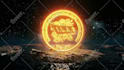 create 3d alien planet logo animation