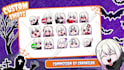 draw custom twitch chibi emotes and kick animated emotes for your vtuber stream