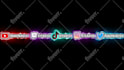 create social media overlay