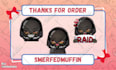 create custom cute emotes, animated emotes, sub badges, for twitch, stream, yt