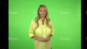 be your american female spokesperson, green screen