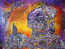 make dark trippy psychedelic visual for your music video
