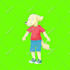 create a professional 2d digital character design