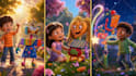 create a children book trailer in cinematic, anime or 3d animation