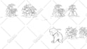 make 2d cartoon animation, character animation video